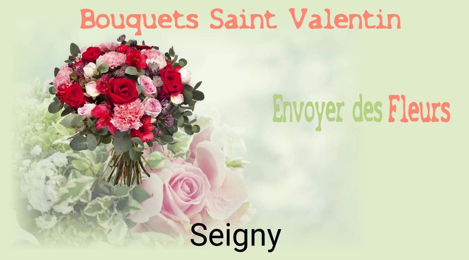 Roses de Saint-Valentin livrées à Seigny